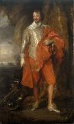 Anthony Van Dyck Robert Rich oil painting on canvas